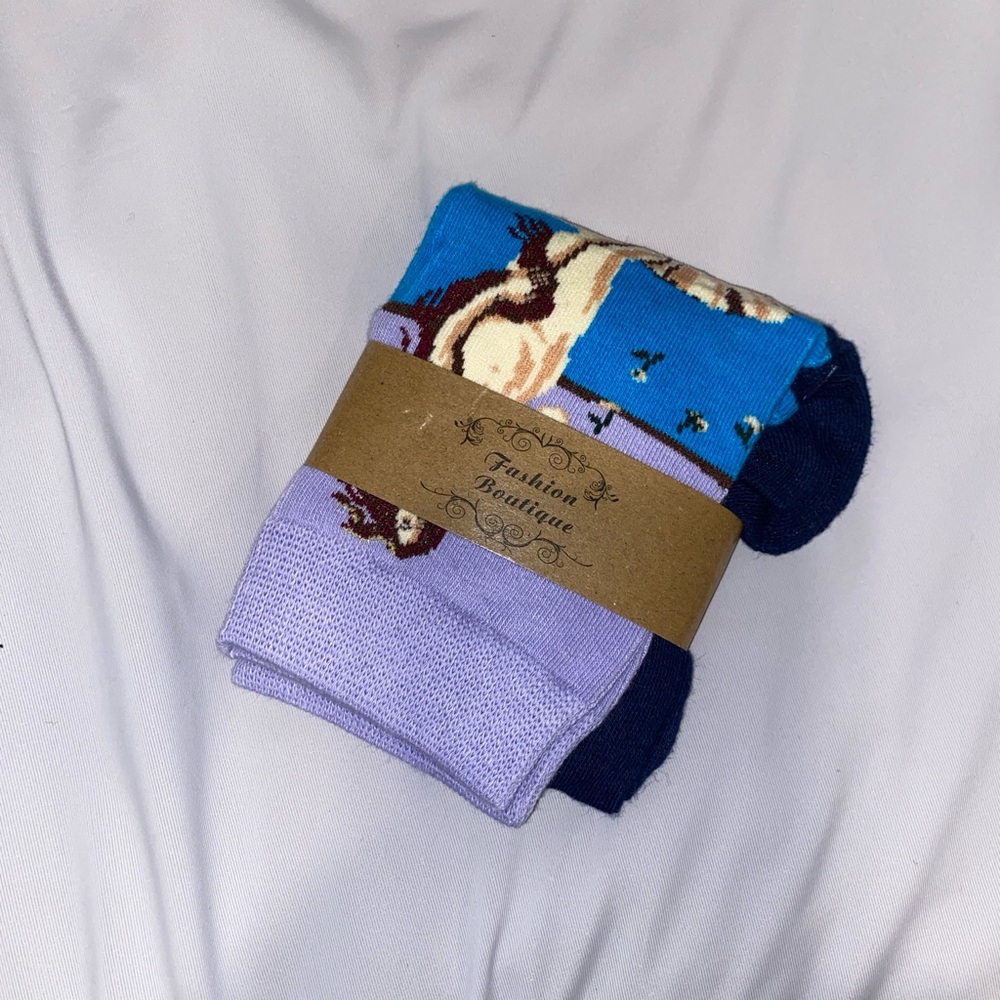 Botticelli's The Birth of Venus Art Crew Socks